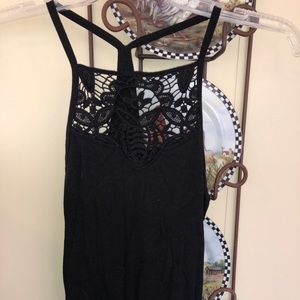 Aeropostale crochet tank top